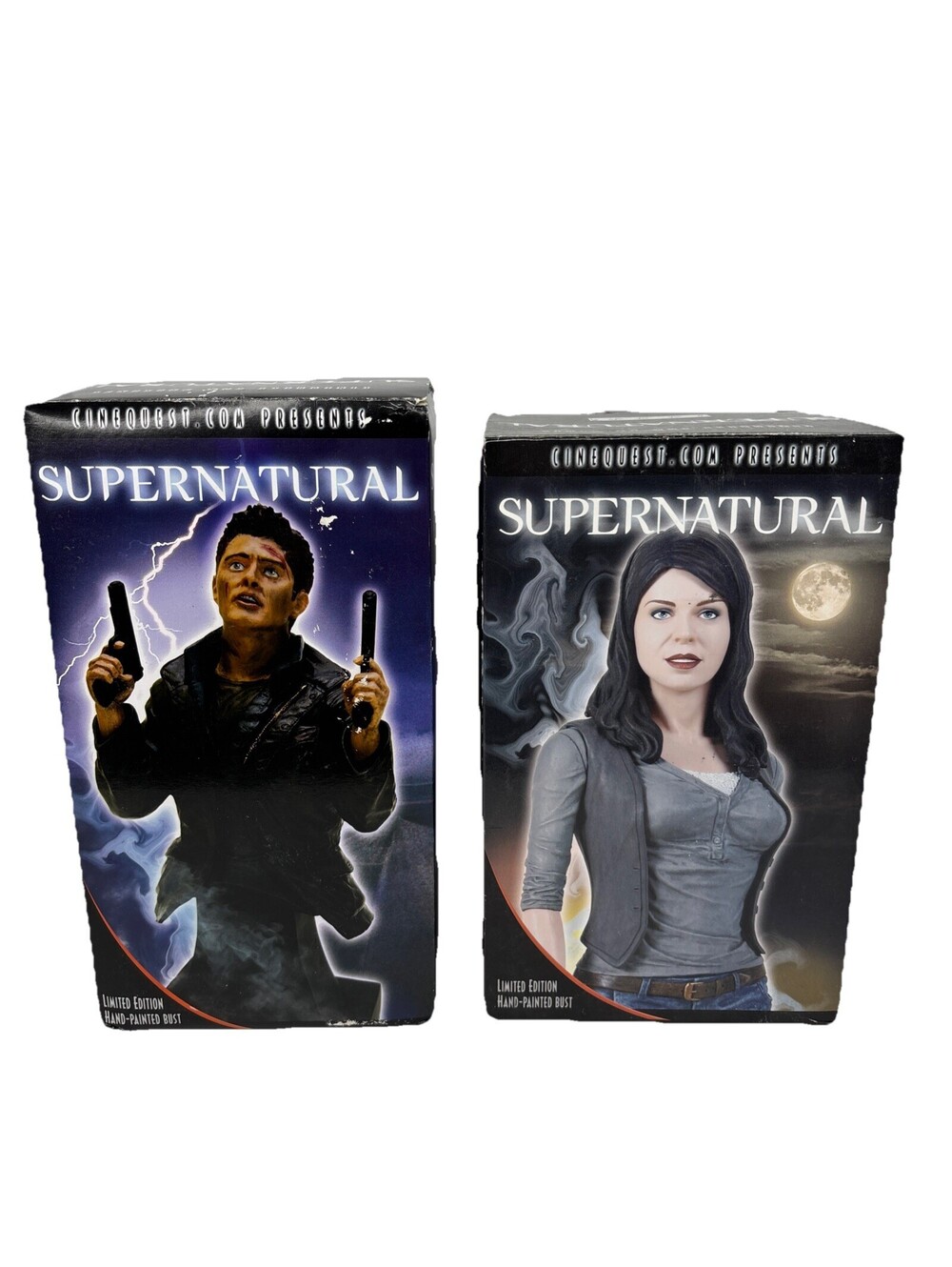 Supernatural Dean Winchester & Bloodlust Lenore Cinequest.com Hand Painted Bust